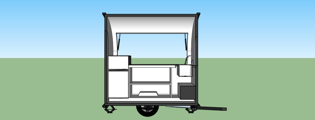 2d model of mobile bar for sale in massachusetts